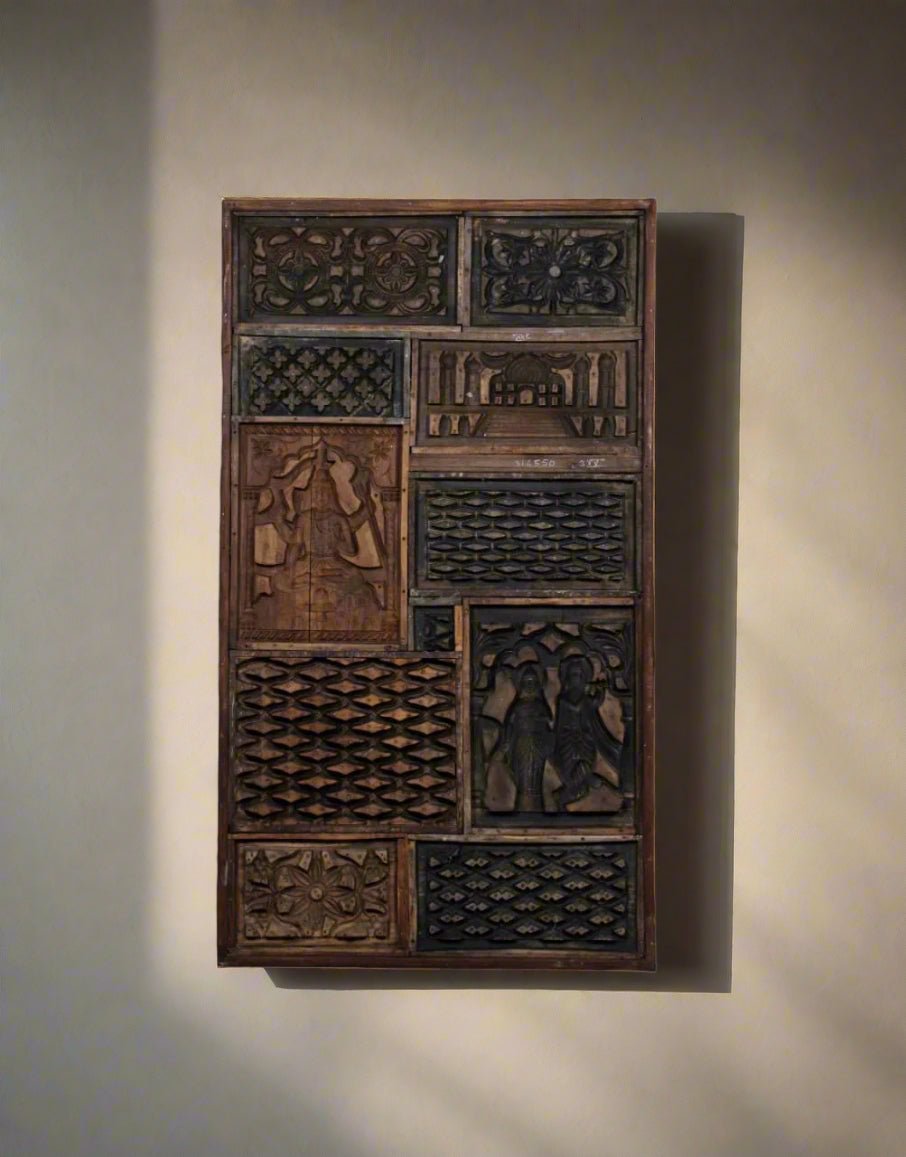 Wooden Hand - Carved Designer Panel - TesuWall Decor