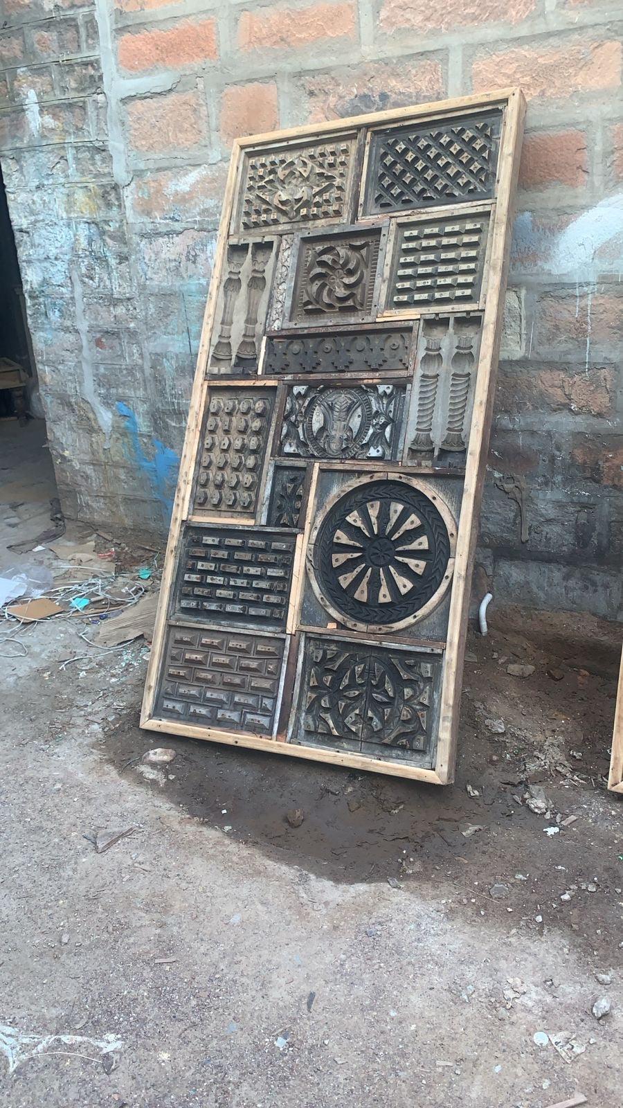 Wooden Hand - Carved Designer Panel - TesuWall Decor