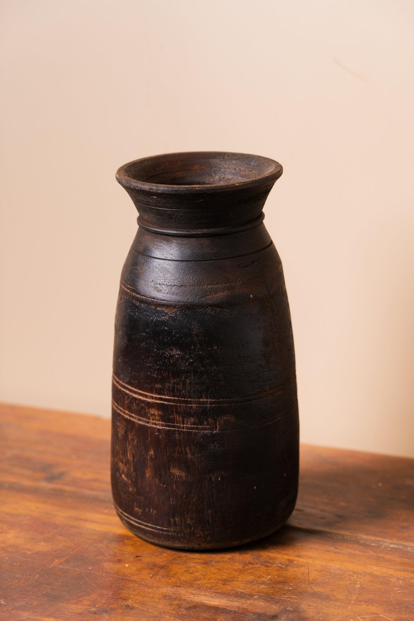 Wooden Himachali Pot - TesuWooden Pot