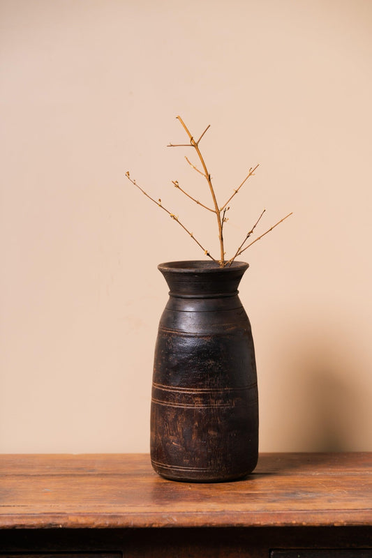 Wooden Himachali Pot - TesuWooden Pot
