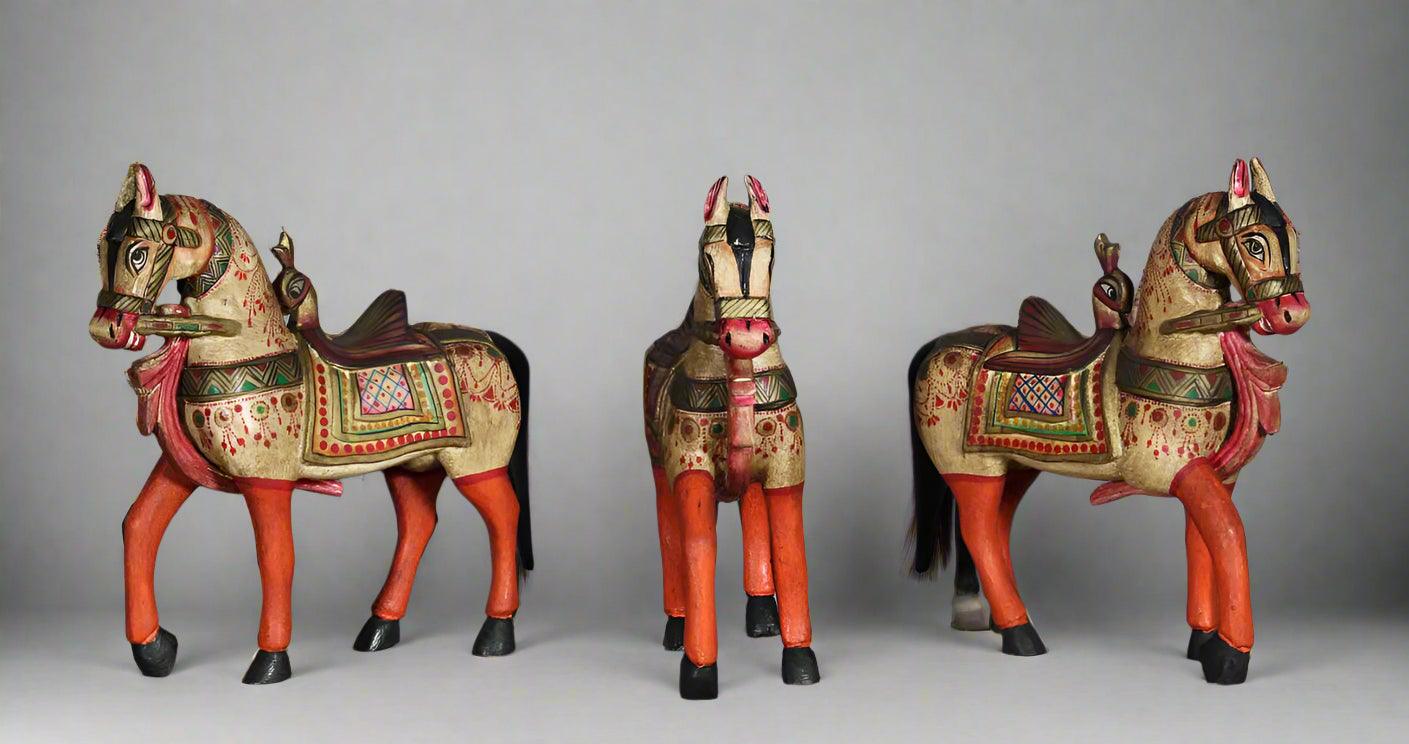 Wooden Horse - Multicolour - TesuWooden Horse