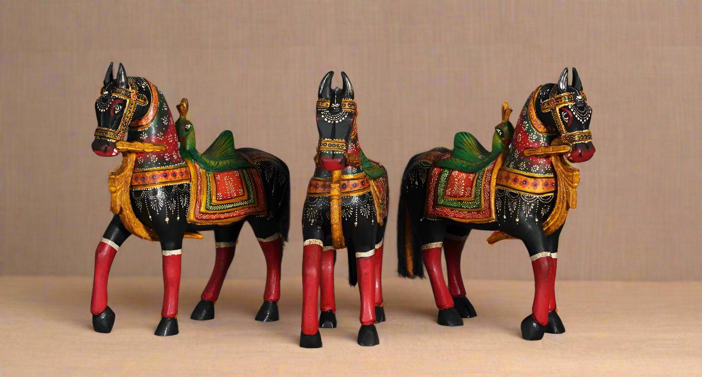 Wooden Horse - Multicolour - TesuWooden Horse