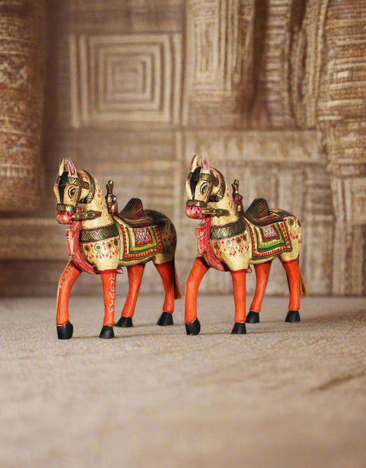 Wooden Horse - Multicolour - TesuWooden Horse