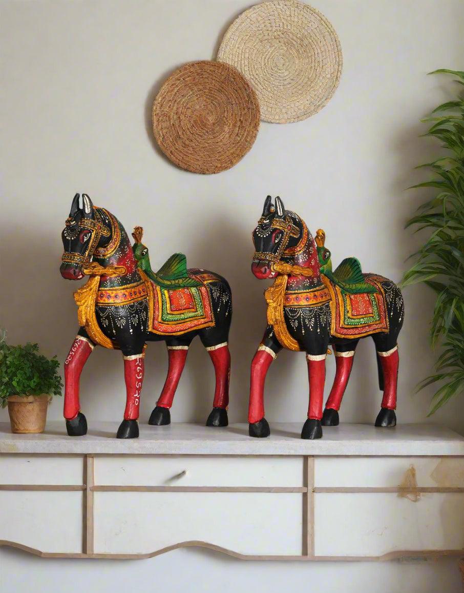 Wooden Horse - Multicolour - TesuWooden Horse
