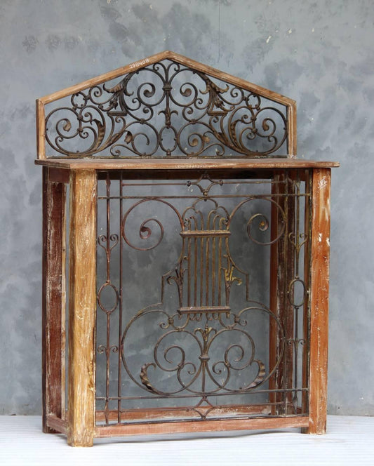 Wooden Iron Console - TesuConsole Table
