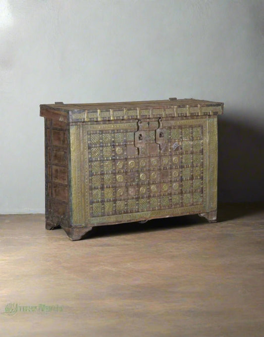 Wooden Iron Console Box - TesuCabinets & Storage