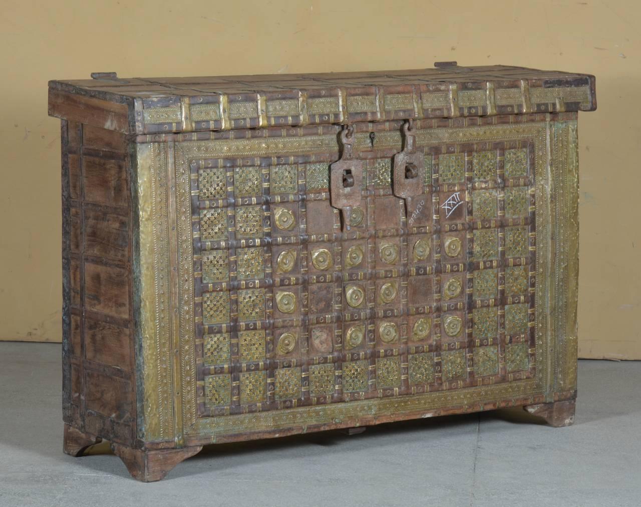 Wooden Iron Console Box - TesuCabinets & Storage