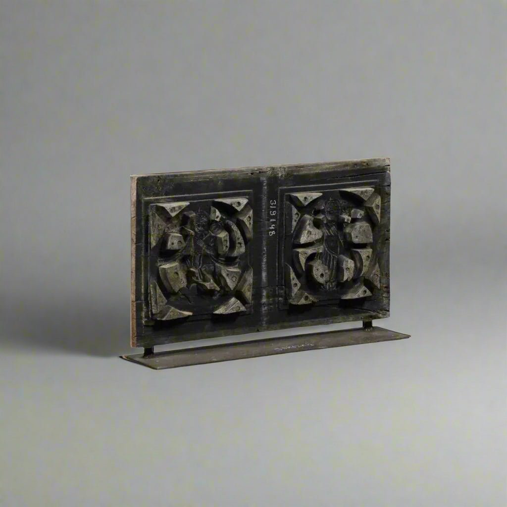 Wooden Panel on Iron Stand - TesuWall Decor