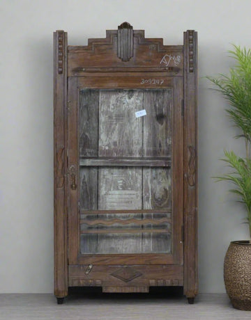 Wooden Showcase Glass Door - TesuCabinets & Storage