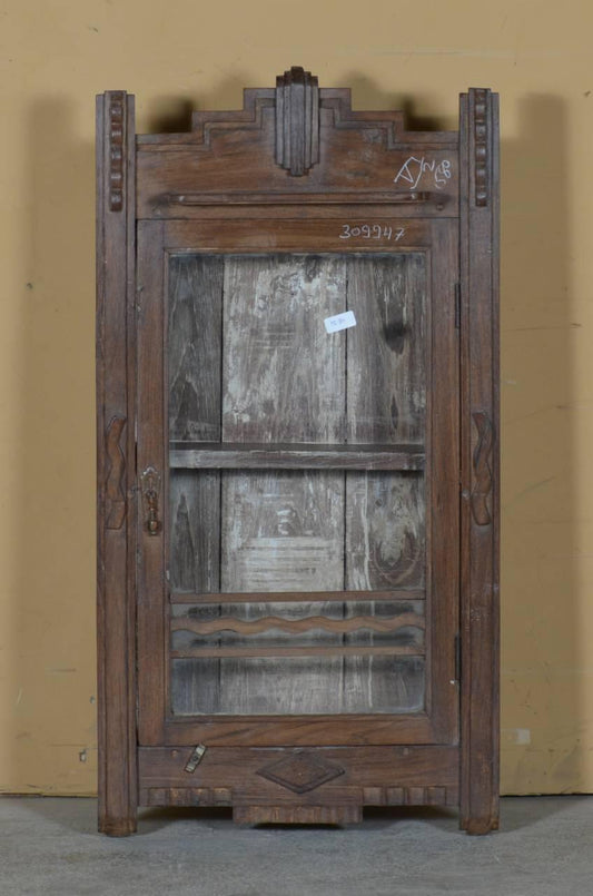 Wooden Showcase Glass Door - TesuCabinets & Storage