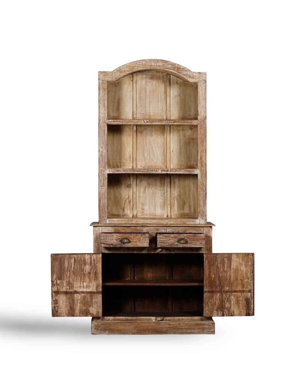 Wooden Two Part Cabinet - TesuCabinets & Storage