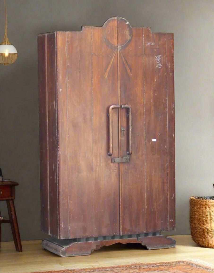 Wooden Vintage Almirah - TesuCabinets & Storage