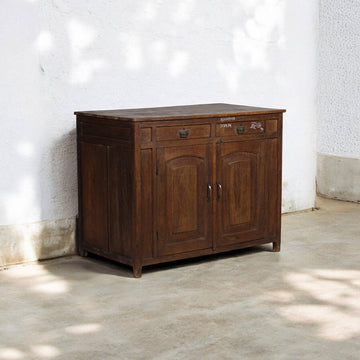 Wooden Two Drawer Cabinet - TESU