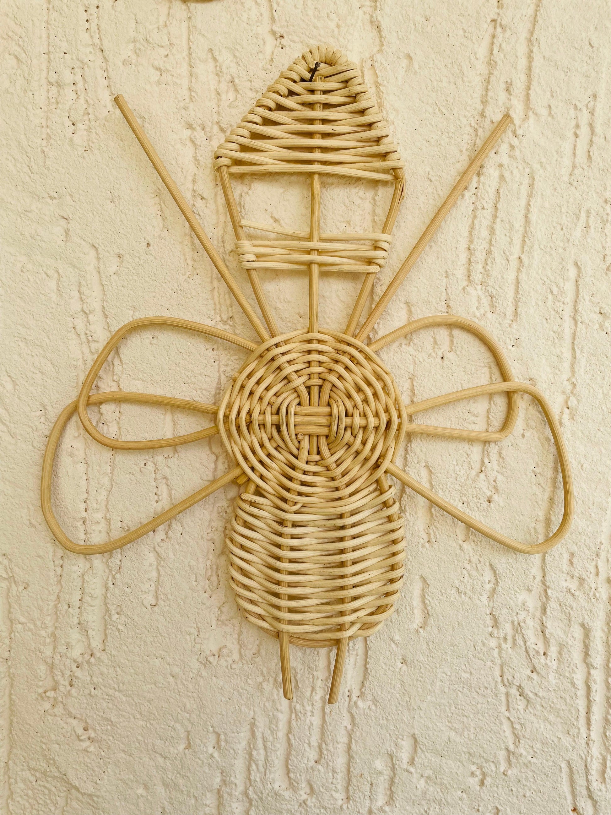 Bees Cane Wall Decor - Set of 2 - TESU