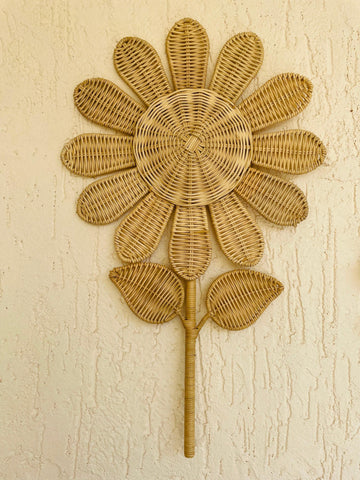 Daisy Flower Cane Wall Decor - TESU