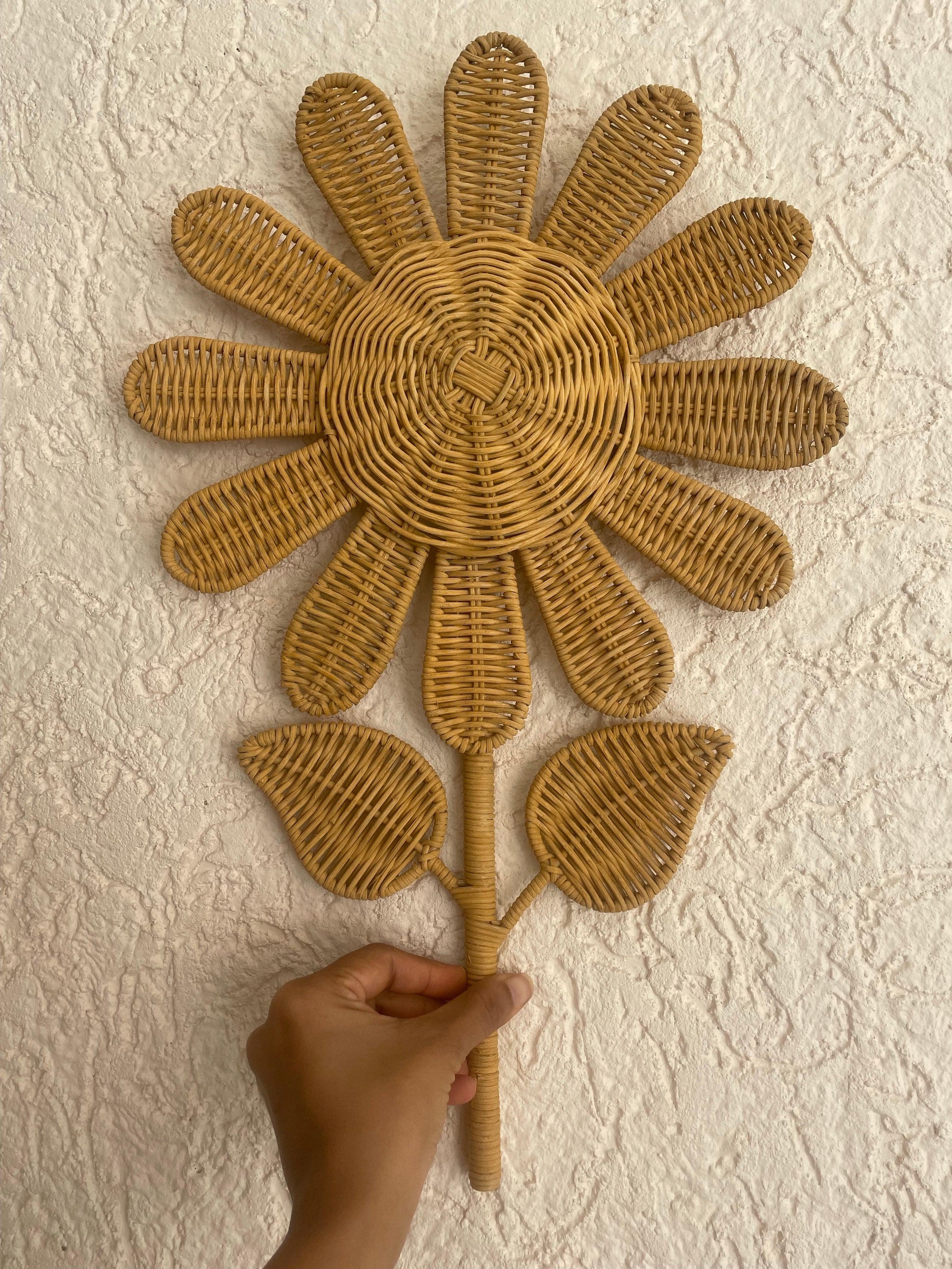 Daisy Flower Cane Wall Decor - TESU