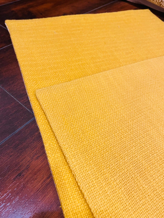 Yellow White Reversible Placemats (set of 4)