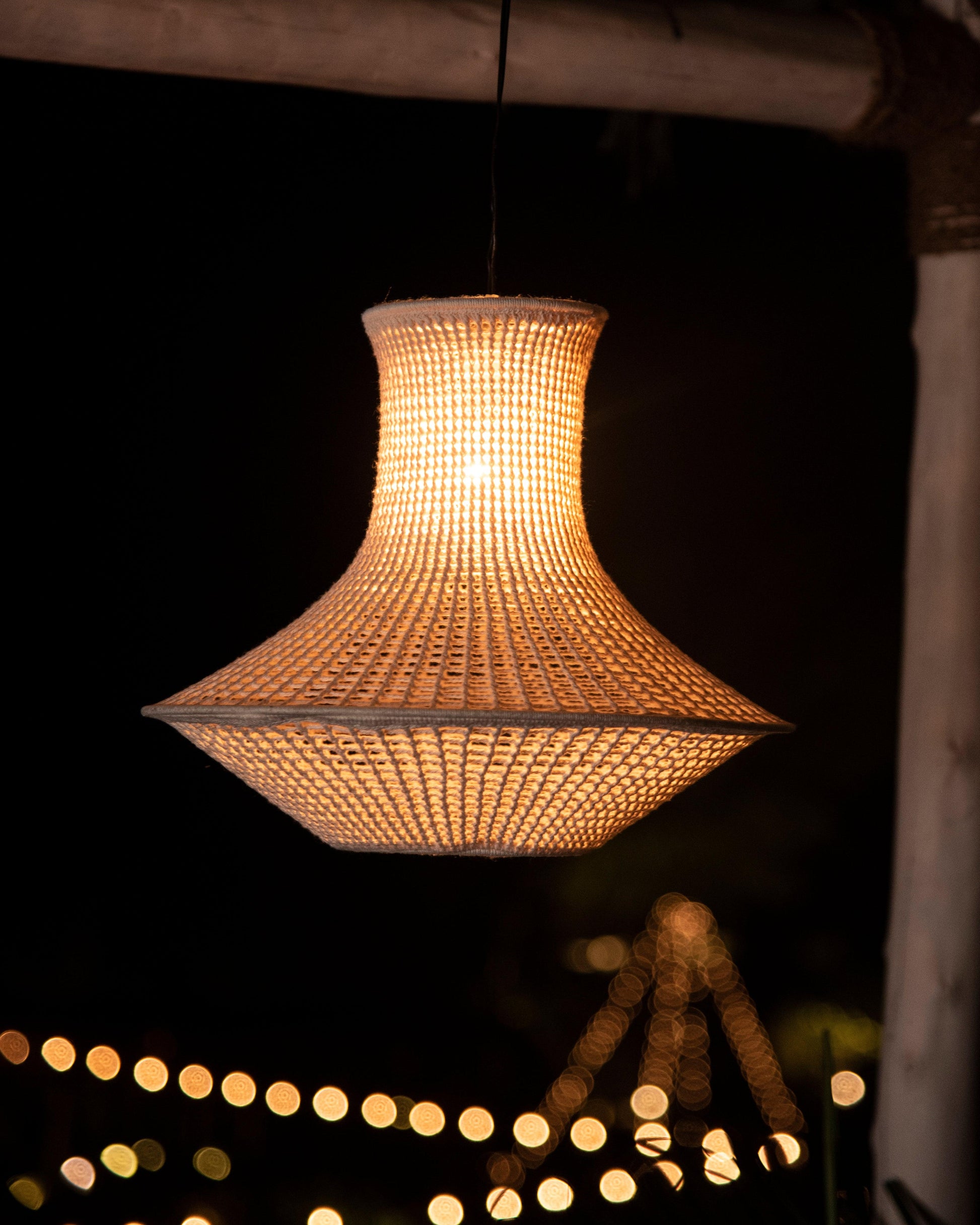 Iris Crochet Lampshade - TESU