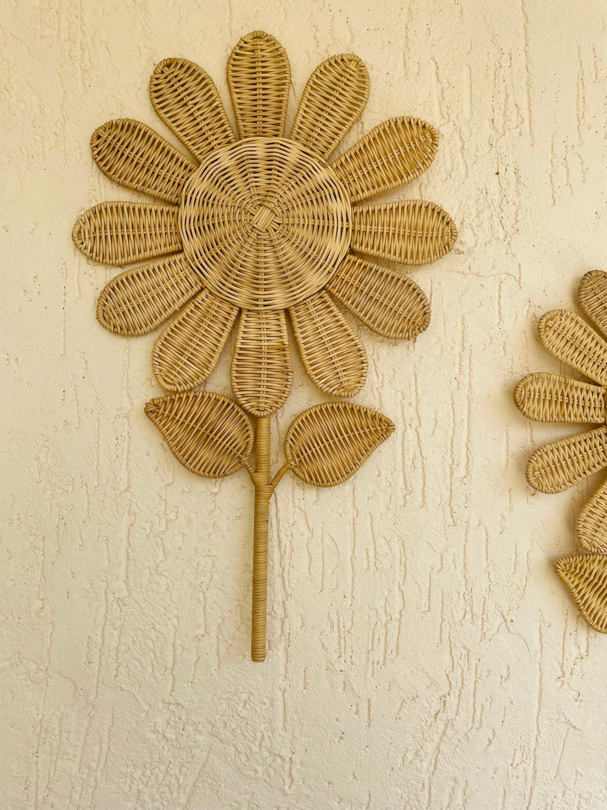 Daisy Flower Cane Wall Decor - TESU