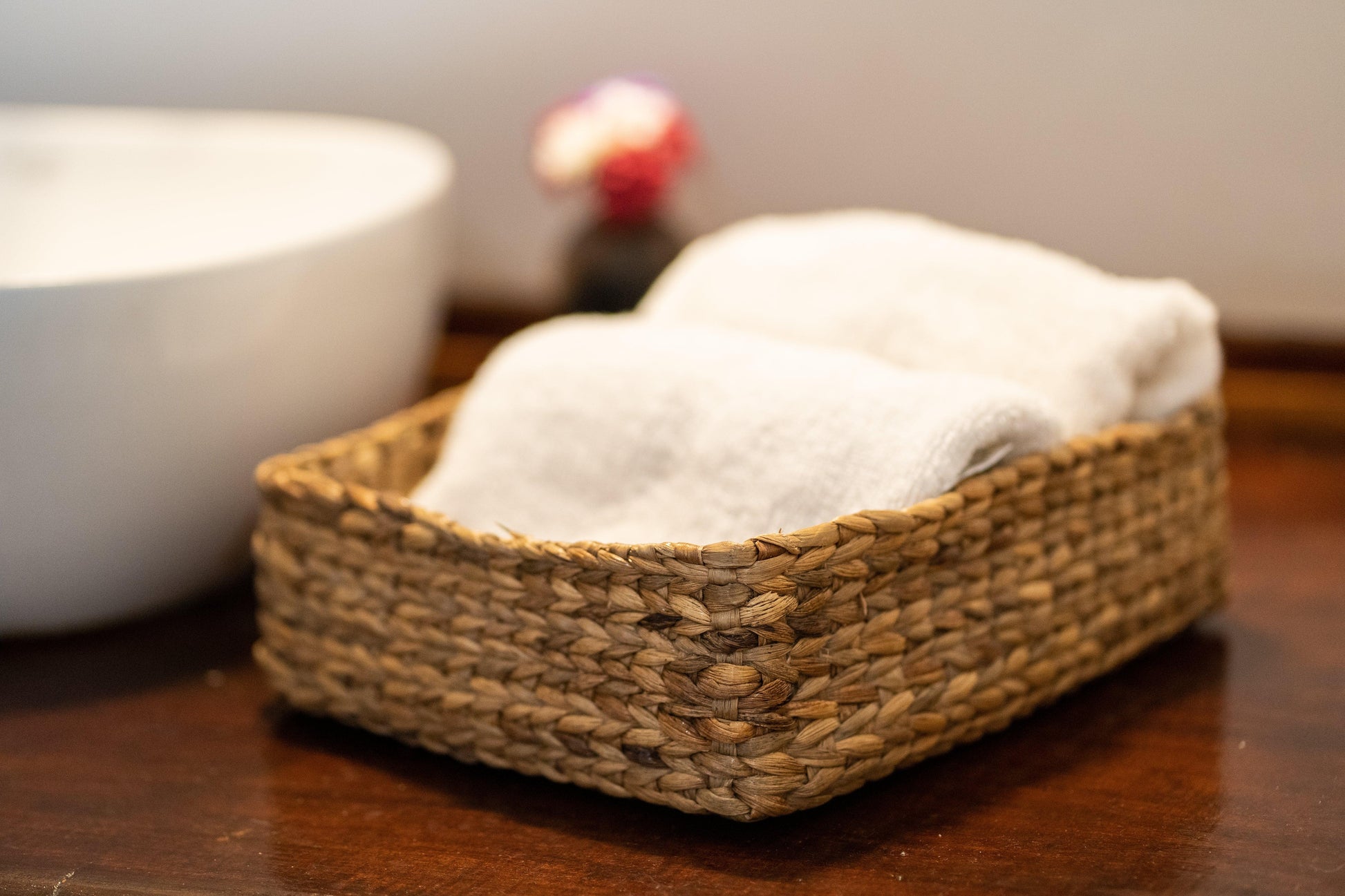 Water Hyacinth Dense Weave Tray - TESU