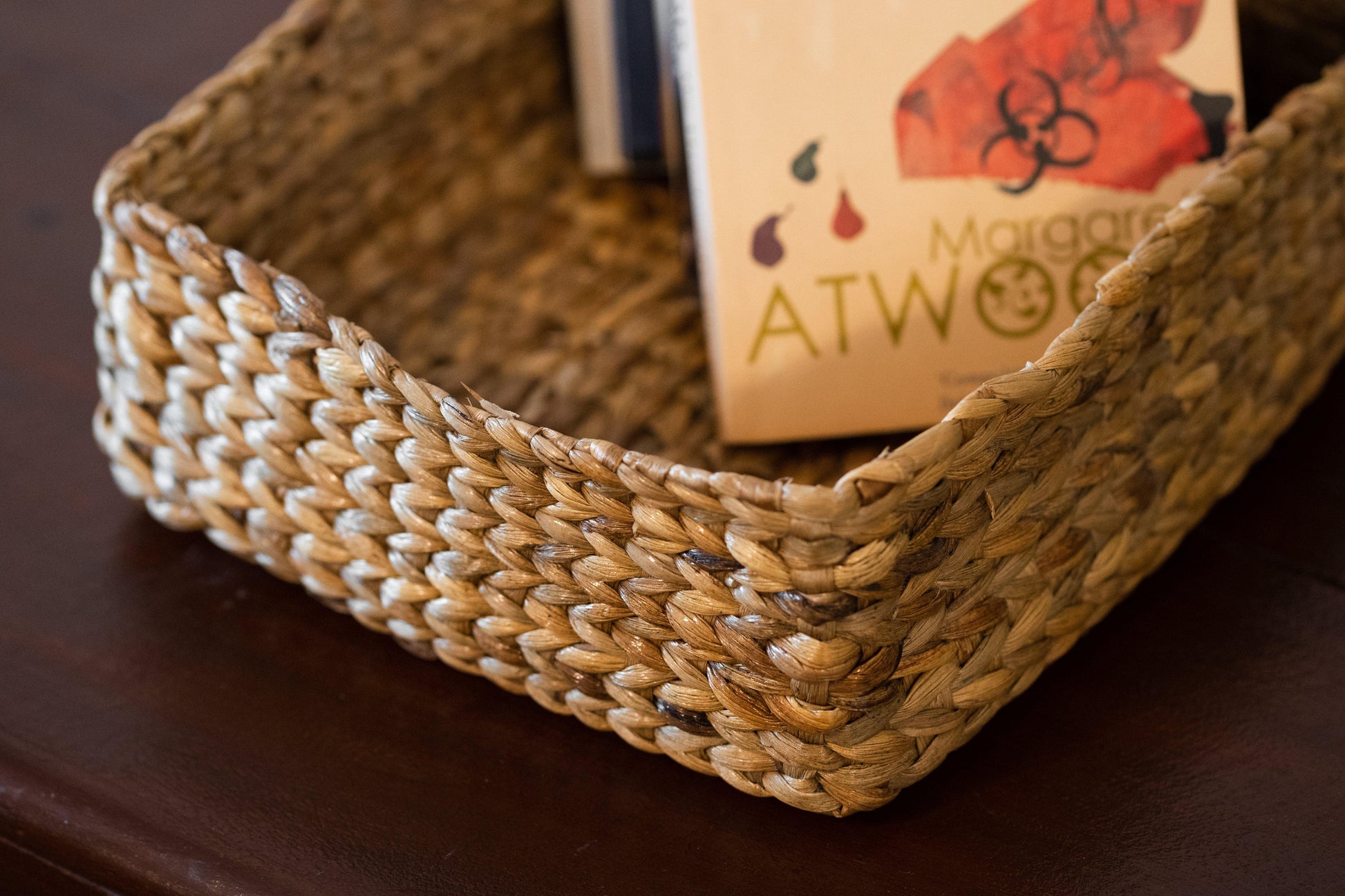 Water Hyacinth Dense Weave Tray - TESU