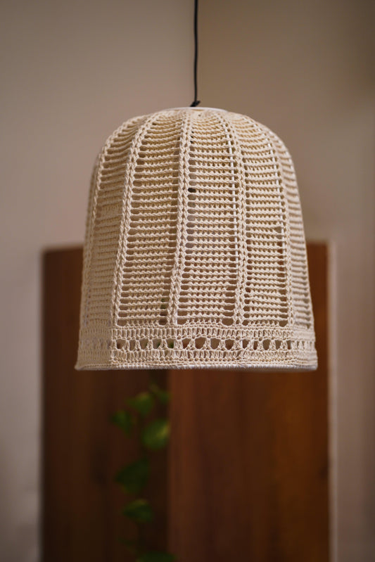 White Tulip - Crochet Lampshade - TESU