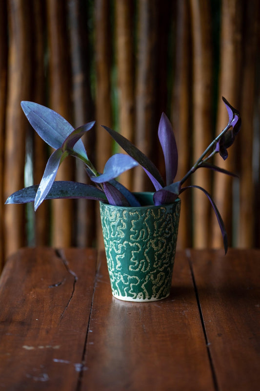 Hand Painted Ceramic Planters - TesuPlanter