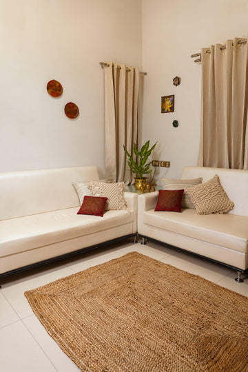 Handwoven Jute Rug – Rectangle - TesuRugs