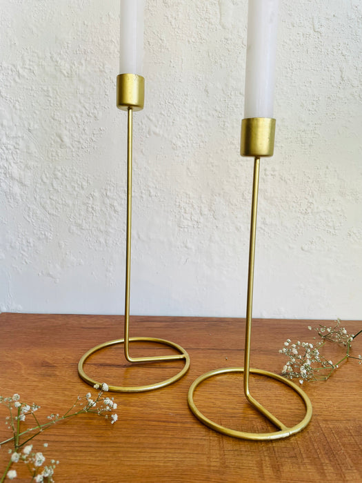 Contemporary Candle Holder - Set of 2
