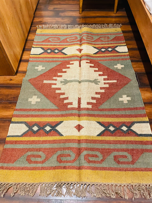 Handwoven Kilim Carpet - Design 1