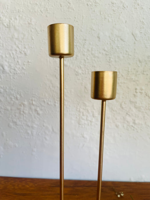 Contemporary Twin Candle Holder