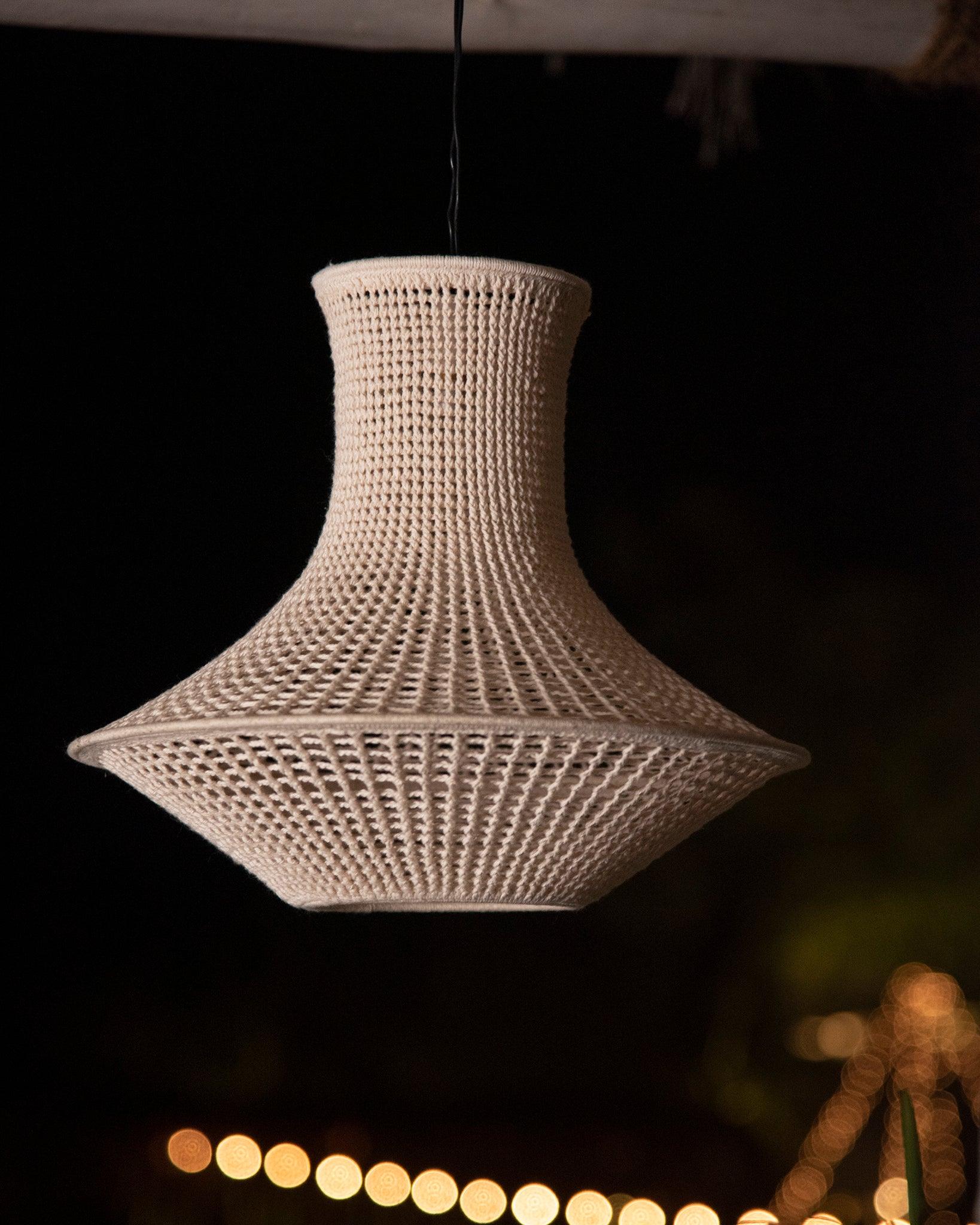 Iris Crochet Lampshade - TesuLampshade