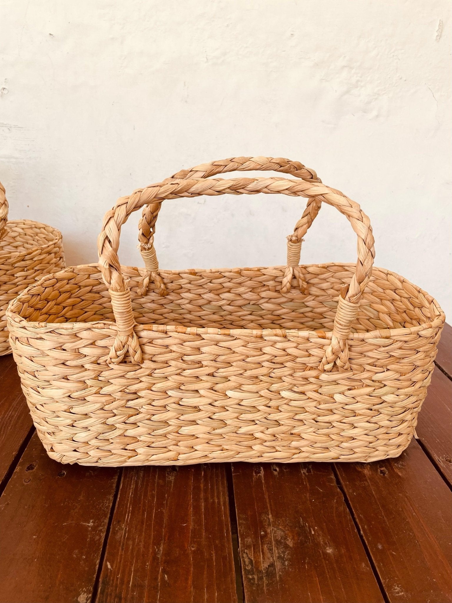 Kauna Grass Oval Basket - TesuBaskets