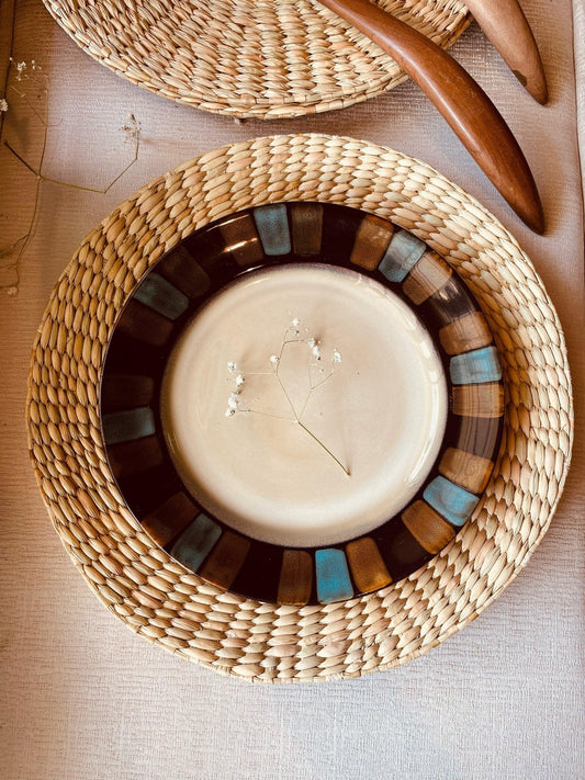 Kauna Grass Round Placemats - Set of 2 - TesuPlacemats