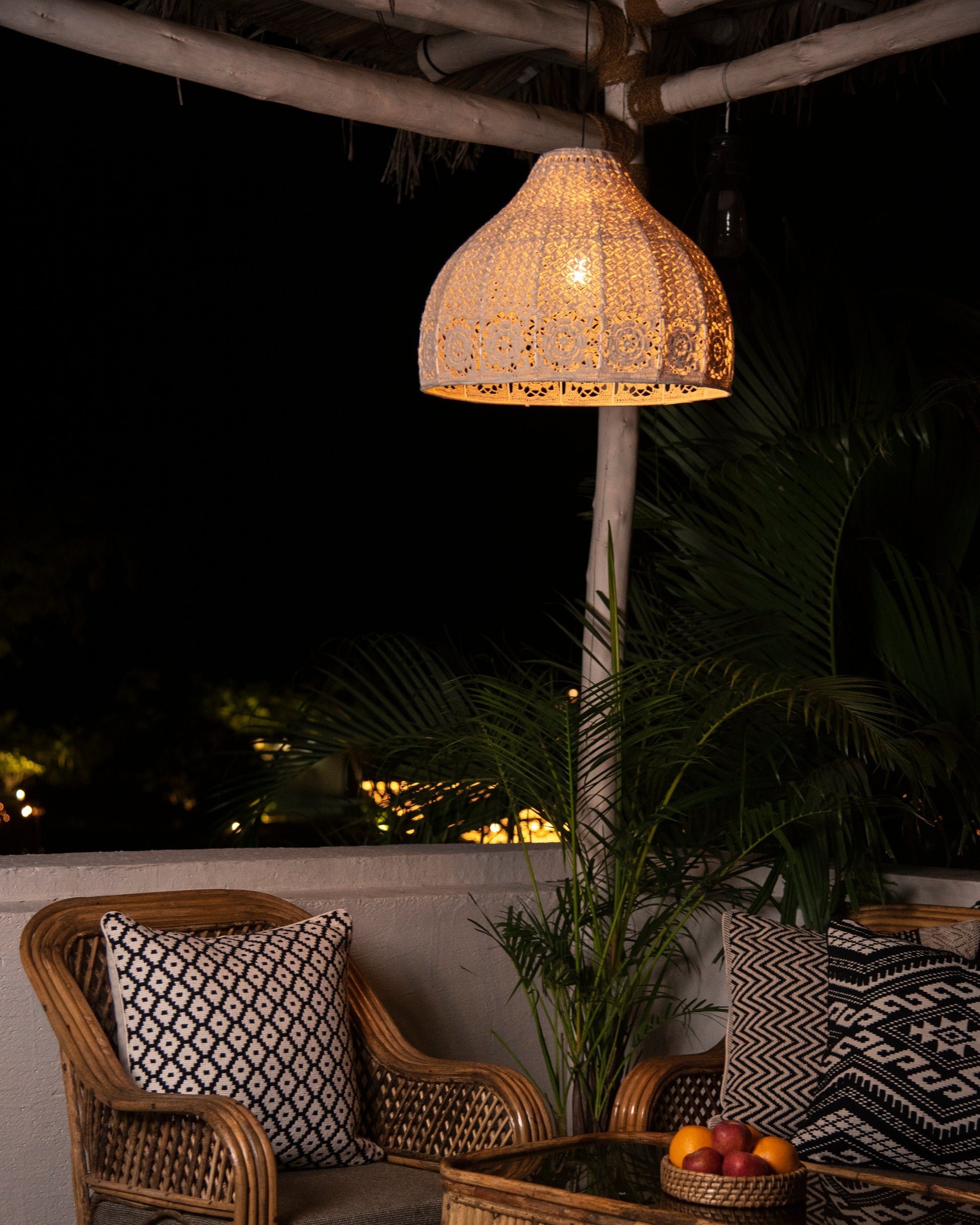 Buy Best Lampshade for your Dream Home & garden Decor, This lamp made with detailed handwork of macramé by our skilled artisans. It can be styled in any corner of your house and will look gorgeous. with warm white light to bring the peaceful bohemian vibe.TESU