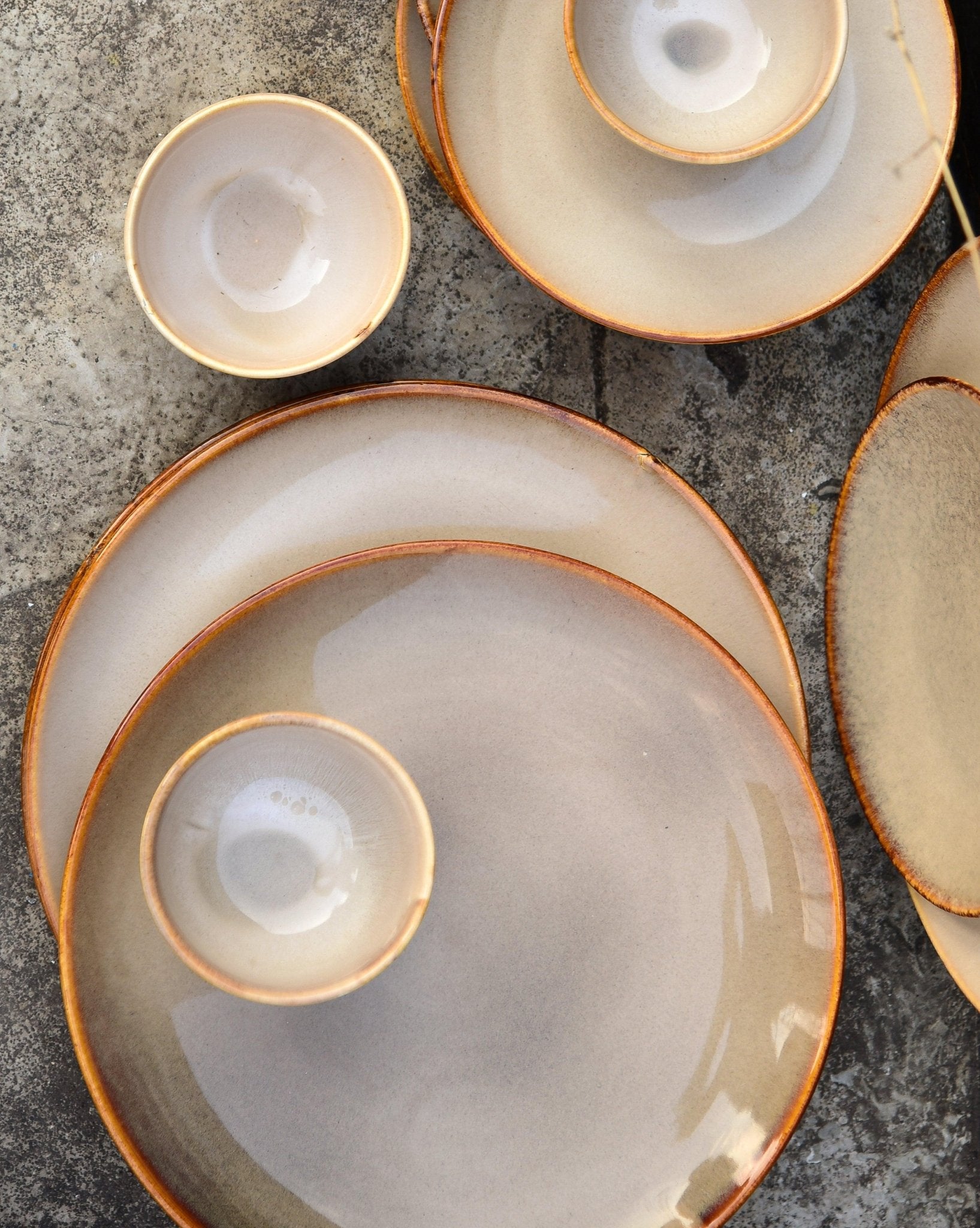 Siwa Mustard Yellow Plate - TesuCeremic