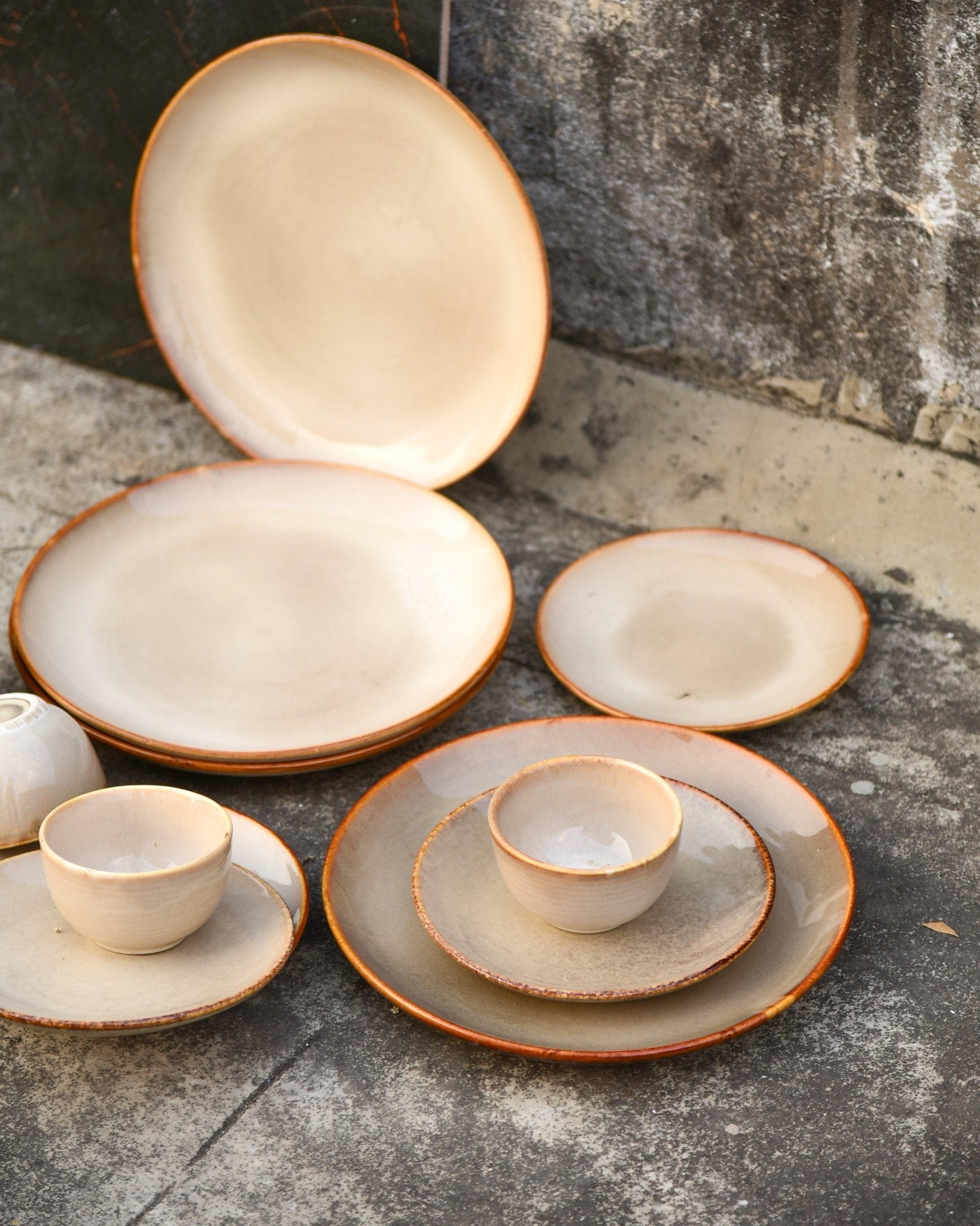 Siwa Mustard Yellow Plate - TesuCeremic